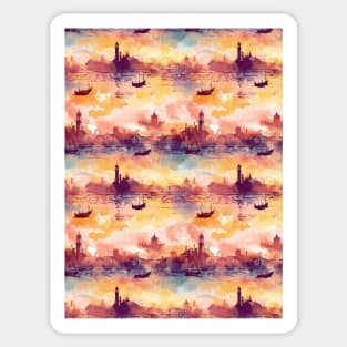 Turner style venice Sticker